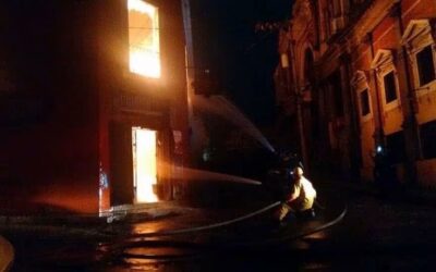 Se cumplen 11 años del incendio que marcó al Centro Histórico de Xela.