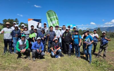 Periodistas y sector forestal unen fuerzas en Cantel para mitigar el cambio climático.