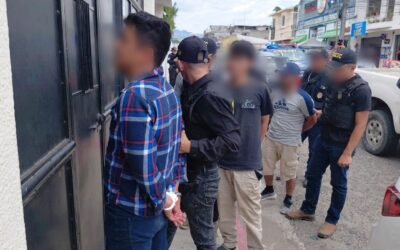PNC captura a presuntos implicados en muerte de mujer