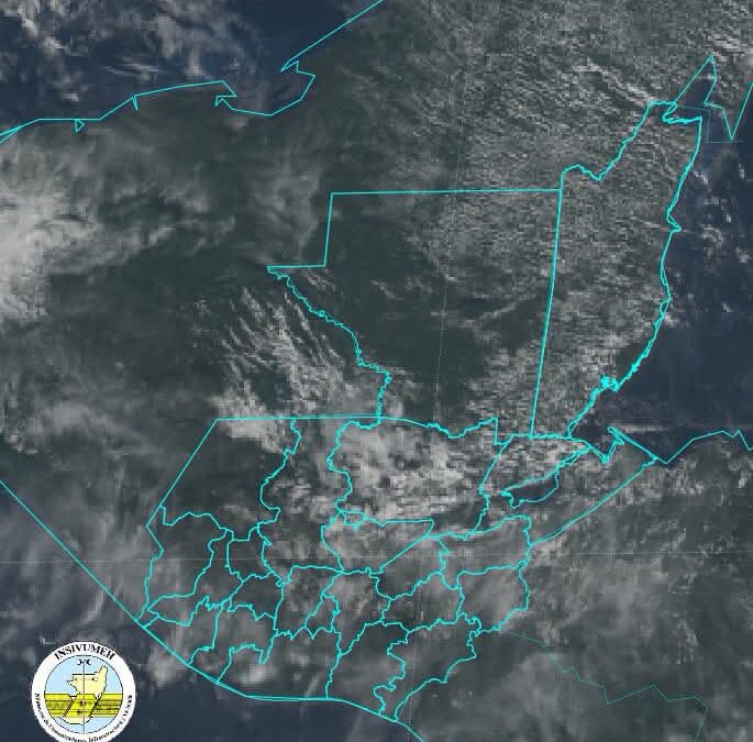 Pronostican aumento de lluvias en Guatemala a partir del domingo