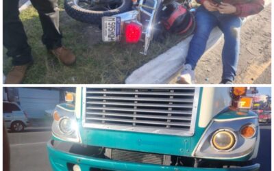 PMTQ reporta accidente en la zona 7 de Quetzaltenango