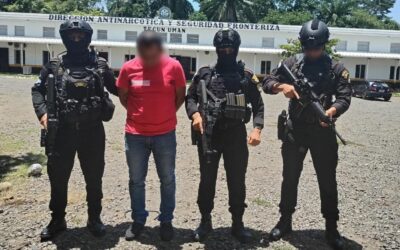 PNC captura en San Marcos a alias «Calamardo» quien es extraditable a Estados Unidos de América