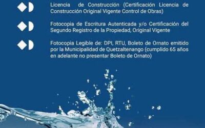 EMAX informa sobre requisitos y costos para solicitar un nuevo servicio de agua potable