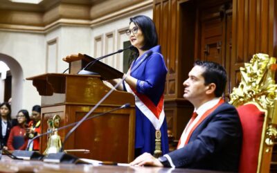 Presidenta Keiko Fujimori dirige su primer mensaje a Perú y llama a la unidad