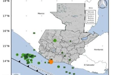 Conred reporta 60 sismos en las últimas 24 horas en Guatemala