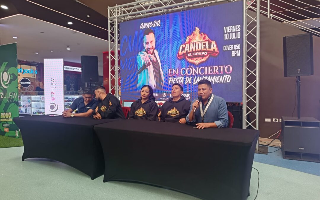 Presentan agrupación musical Candela, originario de Quetzaltenango