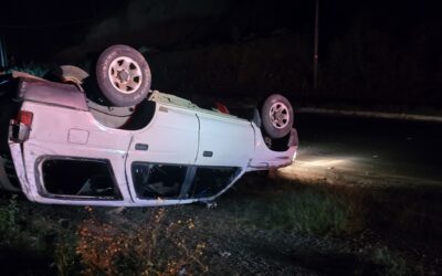 Tres heridos en accidente de tránsito en la ruta Interamericana