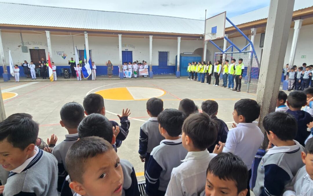 Municipalidad de Totonicapán y PMT inauguran el Programa Nacional de Educación Vial «Servidores Cívicos 2026»