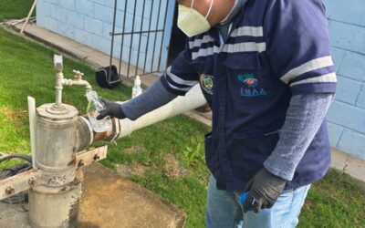 EMAX analiza calidad del agua potable en Quetzaltenango