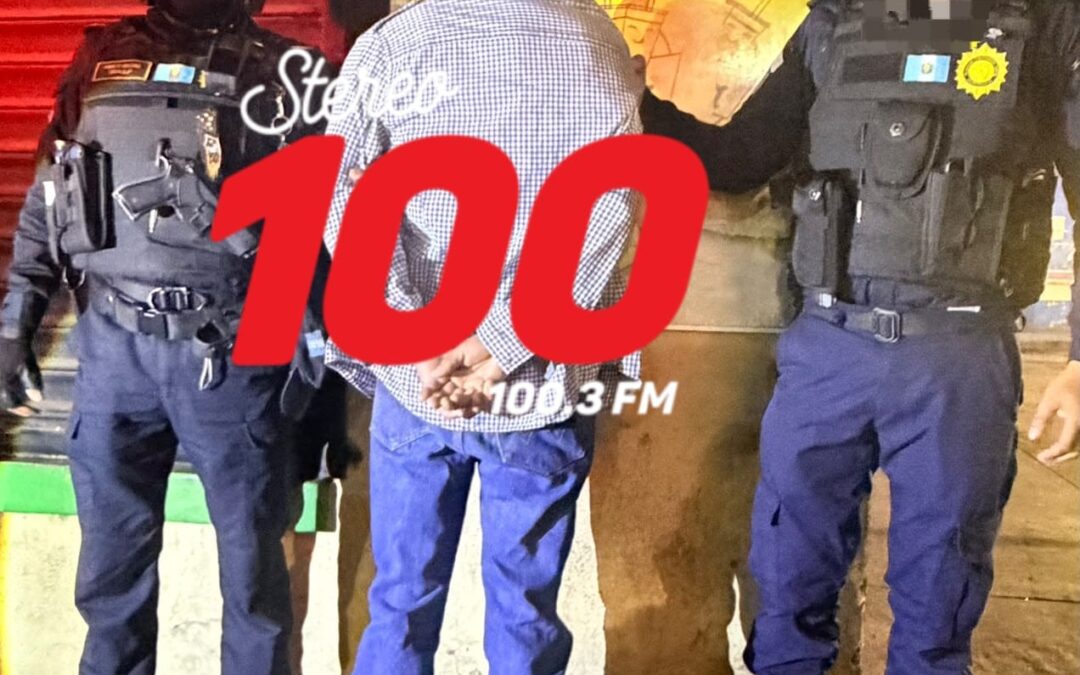 Capturan en la zona 3 de Quetzaltenango a hombre por robo