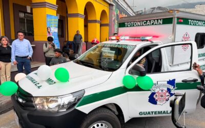 Bomberos de Totonicapán fortalecen capacidad de respuesta con nueva de rescate