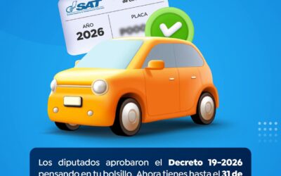 Congreso aprueba prórroga para el pago del Impuesto sobre Circulación de Vehículos