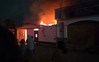 Queman vivienda de jueza en Nebaj tras desalojo de adulta mayor.