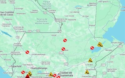 PROVIAL reporta múltiples bloqueos en carreteras principales del país.
