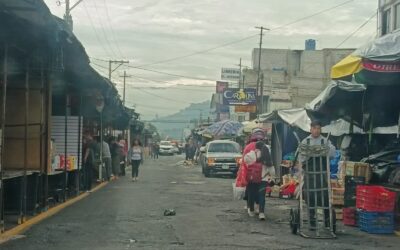 Paso cerrado en zona 3 de Quetzaltenango.
