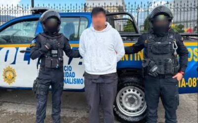 SGAIA aprehende a presunto distribuidor de crack en zona 2 de Xela.