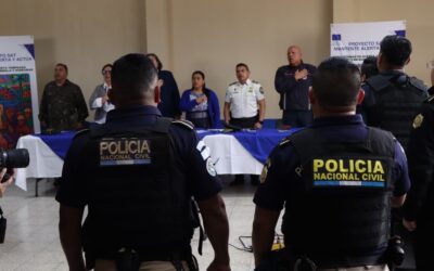 PNC fortalece capacidades para atender emergencias por desastres naturales.