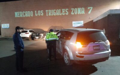 Realizan Patrullaje Ambiental en el parqueo del Mercado Trigales.