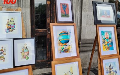 Arte quetzalteco llega al frontispicio de la Municipalidad de Xela.