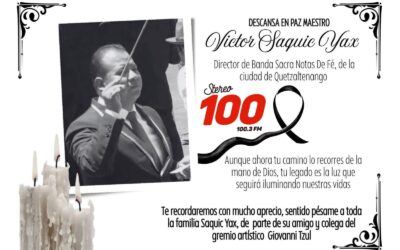 Fallece Víctor Saquic Yax en zona 10 de Quetzaltenango.