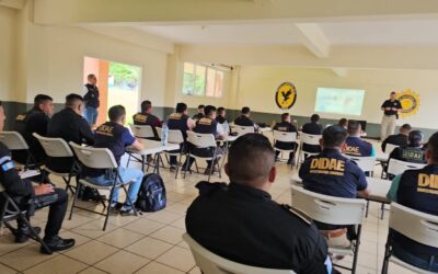 DIDAE fortalece acciones para rastreo de armas de fuego