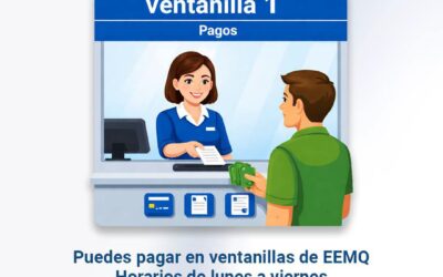 EEMQ anuncia horario extendido para pagar servicios municipales