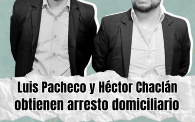 Exlíderes de los 48 Cantones, Luis Pacheco y Héctor Chaclán, recuperan libertad