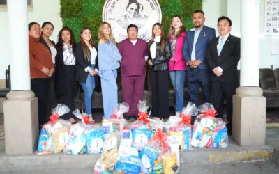 Candidatas a Señorita Deportes hacen donativo a Hogar La Misericordia