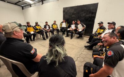 Socorristas de Totonicapán reciben capacitación internacional en técnicas de rescate