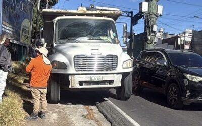 Cierre parcial en rotonda del Monumento a la Mujer por retiro de vallas.
