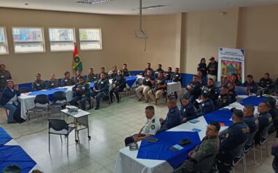 Realizan capacitación de sistema de alerta temprana en la Comisaría 41.