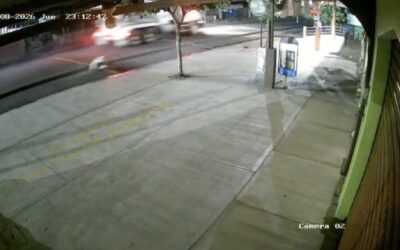 Videos muestran accidente múltiple en El Xab, Retalhuleu.