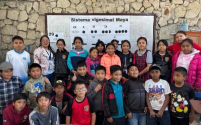 Taller de numeración vigesimal reaviva la identidad maya en las aulas quetzaltecas.
