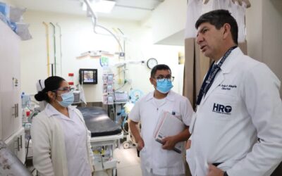 Alta ocupación en Intensivos del HRO por pacientes referidos y aumento de accidentes de tránsito.