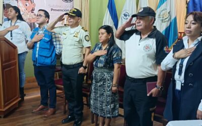 Lanzan campaña «La llama de la prevención» para resguardar las actividades de independencia en Quetzaltenango.