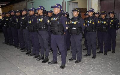 Nuevos agentes de la 58.ª promoción de la PNC fortalecen la seguridad a nivel nacional.