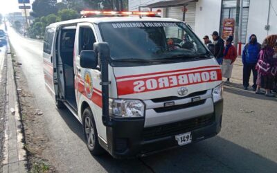 Persona atropellada en zona 3 de Quetzaltenango. Paso cerrado en 29 avenida y 4a. calle.