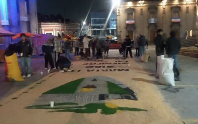 Implementan cierres viales en el Centro Histórico por actividades a la Virgen del Rosario