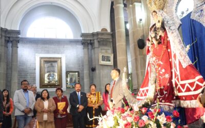 Alcalde destaca recuperación del ajuar y la “chispa de plata” de la Virgen del Rosario