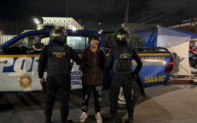 Capturan a joven con marihuana en zona 3 de Quetzaltenango.