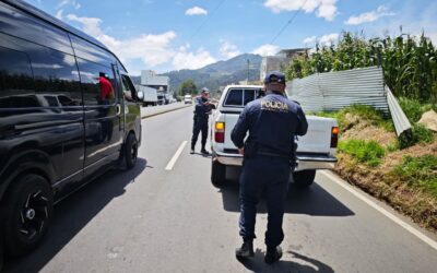 PNC desarrolla operativos en San Juan Ostuncalco