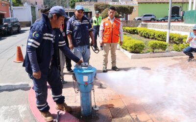 Verifican hidrantes en Quetzaltenango para atender emergencias