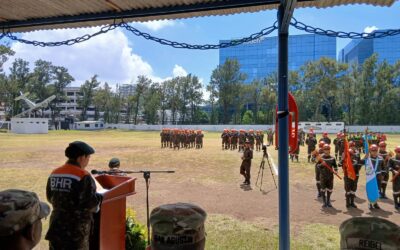 Conmemoran tercer aniversario de Brigada de Rescate del Ejército