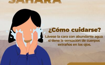 Conred brinda recomendaciones por ingreso de polvo del desierto del Sahara