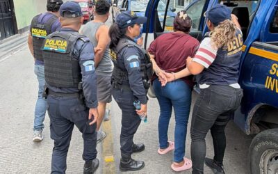 PNC captura a esposos por narcomenudeo