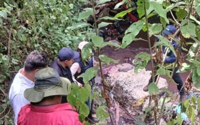 Investigadores de PNC dan seguimiento a contaminación en río Las Vacas