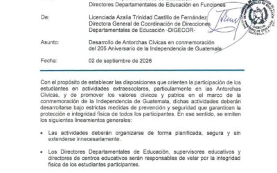Mineduc aconseja celebrar con seguridad las antorchas cívicas