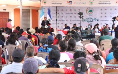 Inauguran proyecto en la zona 10 de Quetzaltenango
