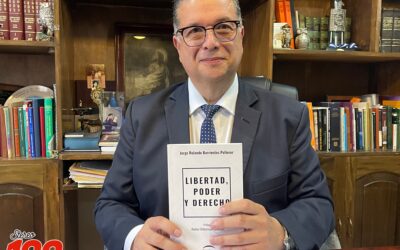Jorge Barrientos Pellecer presenta su propuesta económica con el libro «Libertad, poder y derecho»
