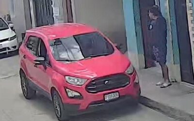 Reportan hurto de vehículo en la zona 7 de Quetzaltenango